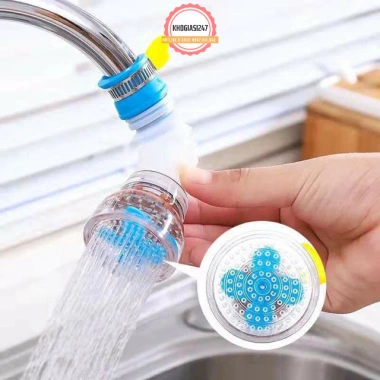 Đầu vòi lọc nước tăng áp 360 độ bắn tung toé - Kéo dài vòi rửa chén, tăng áp lực nước 10.300 VND 3 Đầu vòi lọc nước tăng áp 360 độ bắn tung toé - Kéo dài vòi rửa chén, tăng áp lực nước 10.300 VND 3