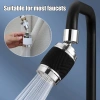 Đầu vòi rửa bát tăng áp cao cấp màu đen xoay 360 do tích hợp lõi lọc giá ưu đãi 31.600 4
