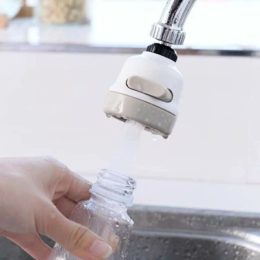 Đầu vòi rửa bát xoay 360° - 3 chế độ, tăng áp lực nước, phù hợp bồn rửa chén, chỉ 36.000₫