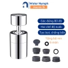 Đầu vòi rửa chén tăng áp 360 độ xoay, chống bắn, 2 chế độ phun - tặng ren 6 món, 89.000₫