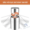 Đầu vòi rửa chén tăng áp 360 độ xoay, chống bắn, 2 chế độ phun - tặng ren 6 món, 89.000₫ 2