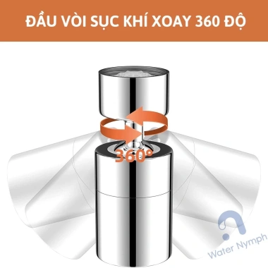 Đầu vòi rửa chén tăng áp 360 độ xoay, chống bắn, 2 chế độ phun - tặng ren 6 món, 89.000₫ 2 Đầu vòi rửa chén tăng áp 360 độ xoay, chống bắn, 2 chế độ phun - tặng ren 6 món, 89.000₫ 2