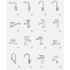 Đầu vòi rửa chén tăng áp 360 độ xoay, chống bắn, 2 chế độ phun - tặng ren 6 món, 89.000₫ 8