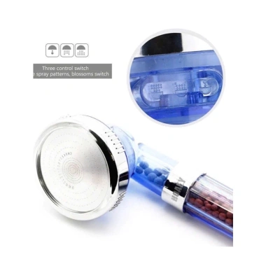 Đầu vòi sen tăng áp Nano 3 chế độ nước cao cấp - Loại lớn, giá ưu đãi 42.500₫