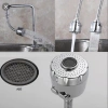 Đầu vòi tăng áp inox 18cm xoay 360 độ, chế độ tiết kiệm nước - Giá 11.000 VND
