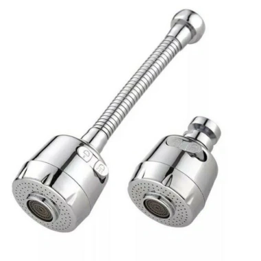 Đầu vòi tăng áp inox xoay 360 độ, đa chế độ, tiết kiệm nước, chỉ 21.000 VND