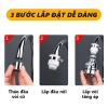 Đầu vòi tăng áp inox xoay 360 độ – Nhiều chế độ, tiết kiệm nước, giá sỉ 16.000đ
