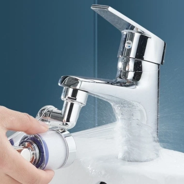 Đầu vòi tăng áp Lavabo PK146 ABS xoay 1.080 do kèm lõi lọc bông kháng khuẩn - An toàn sức khỏe, giá 26.800 4