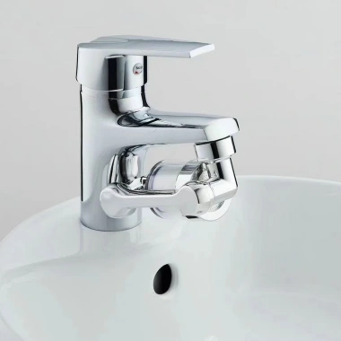 Đầu vòi tăng áp Lavabo PK146 ABS xoay 1.080 do kèm lõi lọc bông kháng khuẩn - An toàn sức khỏe, giá 26.800 5