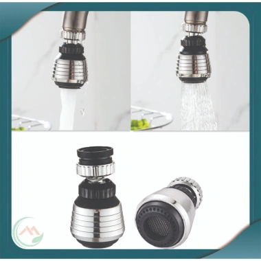 Đầu Vòi Tăng Áp Xoay 360° - Rửa Chén Bát 2 Chế Độ, Nhựa ABS Chịu Nhiệt, Vòi Nhỏ 5cm