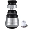 Đầu Vòi Tăng Áp Xoay 360° - Rửa Chén Bát 2 Chế Độ, Nhựa ABS Chịu Nhiệt, Vòi Nhỏ 5cm 10