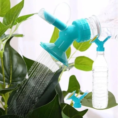 Đầu Vòi Tưới 2in1 Gắn Chai Nhựa - 2 Vòi Tiện Dụng Tiết Kiệm Nước, Giá 15.000đ