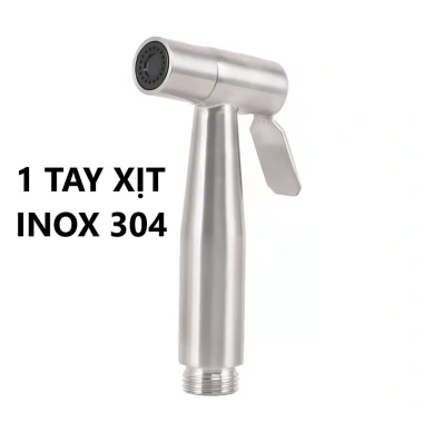 Đầu vòi xịt INOX 304 ren 21 - Dây xịt đa năng, bền bỉ, giá chỉ 9.999 VND