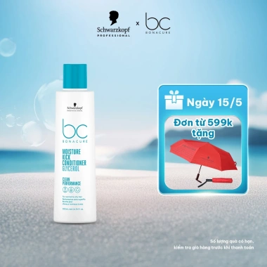 Dầu Xả BC Moisture Kick Glycerol 200ml – Dưỡng ẩm sâu, tóc mềm mượt, giảm gãy, giá ưu đãi 294k