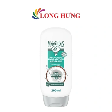 Dầu xả dưỡng ẩm hữu cơ Le Petit Marseillais 200ml - Giá chỉ 169.000₫, giảm so với 216.320