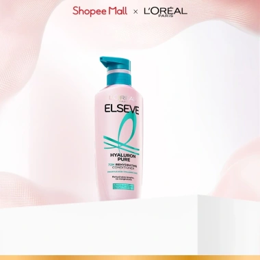 Dầu xả Elseve HA Pure 72H 375ml - Nhẹ bồng tóc, da đầu dầu hoặc khô, giảm còn 170k Dầu xả Elseve HA Pure 72H 375ml - Nhẹ bồng tóc, da đầu dầu hoặc khô, giảm còn 170k