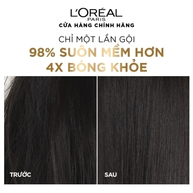 Dầu xả L'Oreal Paris Extraordinary Oil Smooth 440ml Dưỡng sâu tóc mượt giảm giá 245k 5 Dầu xả L'Oreal Paris Extraordinary Oil Smooth 440ml Dưỡng sâu tóc mượt giảm giá 245k 5