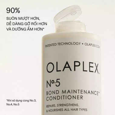 Dầu xả Olaplex No.5 Bond Maintenance 250ml - Phục hồi, tăng cường sức khỏe tóc, giảm giá 18%