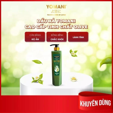 Dầu Xả Yomani Olive Cao Cấp 800ml - Phục Hồi Tóc Khô, An Toàn Lành Tính, Giá 219k 3