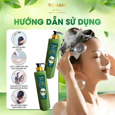 Dầu Xả Yomani Olive Cao Cấp 800ml - Phục Hồi Tóc Khô, An Toàn Lành Tính, Giá 219k 5