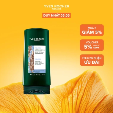 Dầu xả Yves Rocher Volume Plumping 200ml - Tóc dày bồng, giảm 20% còn 313.000 VND