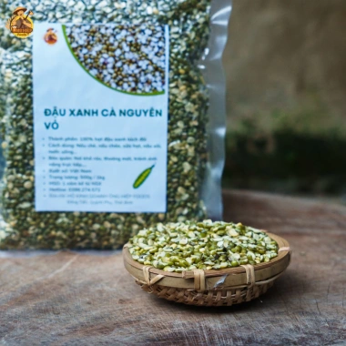 Đậu Xanh Cà Đôi Còn Vỏ - Nấu Xối, Cháo, Bánh, Sữa Hạt - 42.000 VND - Ông Hiệp Foods 2
