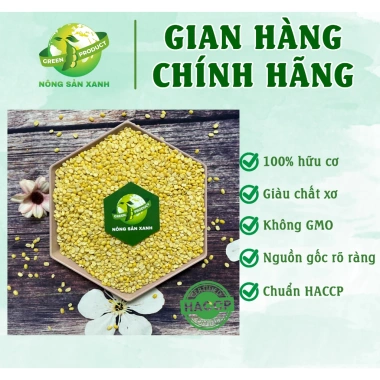 Đậu xanh cà tách vỏ Nông Sản Xanh 500g - Dinh dưỡng cao, ngon chè xôi, giá 45.000