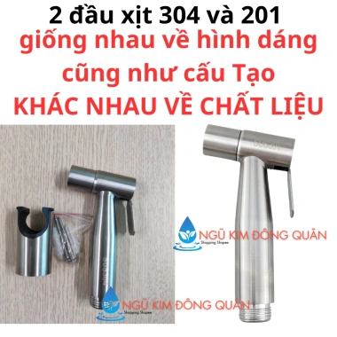 Đầu Xịt Inox SUS 304 Ren 21 Sang Trọng - Lắp Vừa Tất Cả Dây, Giá 43.870₫ 2