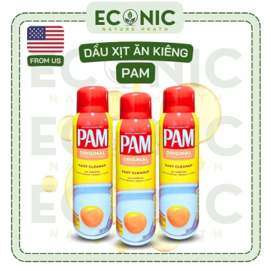 Dầu Xịt Pam 0 Calo – Dầu Hoa Cải Ăn Kiêng, Chiên Xào, Salad, Giảm Cân Eatclean, Tiểu Đường, Giá 200.900₫
