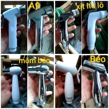 Đầu xịt toilet lõi đồng cao cấp - Tiết kiệm nước, bền bỉ, giá ưu đãi 30.000 VNĐ