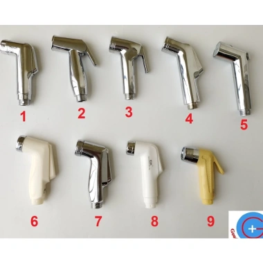 Đầu Xịt Vệ Sinh Toilet Cao Cấp Mạ Chrome - Vòi Xịt Đa Dạng Giá 25.000 VNĐ