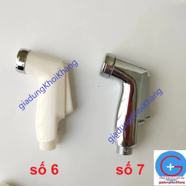 Đầu Xịt Vệ Sinh Toilet Cao Cấp Mạ Chrome - Vòi Xịt Đa Dạng Giá 25.000 VNĐ 6 Đầu Xịt Vệ Sinh Toilet Cao Cấp Mạ Chrome - Vòi Xịt Đa Dạng Giá 25.000 VNĐ 6