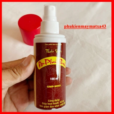 Dầu xịt xoa bóp thảo dược An Phúc Bình 100ml - Giảm đau xương khớp, chính hãng