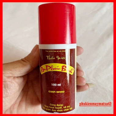 Dầu xịt xoa bóp thảo dược An Phúc Bình 100ml - Giảm đau xương khớp, chính hãng 3 Dầu xịt xoa bóp thảo dược An Phúc Bình 100ml - Giảm đau xương khớp, chính hãng 3