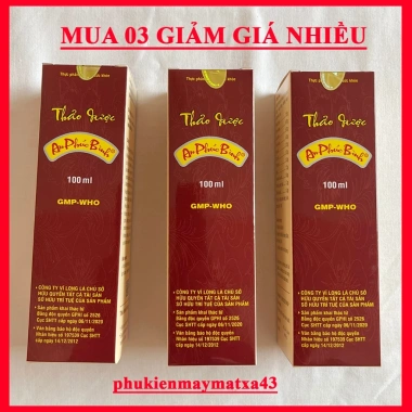 Dầu xịt xoa bóp thảo dược An Phúc Bình 100ml - Giảm đau xương khớp, chính hãng 6 Dầu xịt xoa bóp thảo dược An Phúc Bình 100ml - Giảm đau xương khớp, chính hãng 6