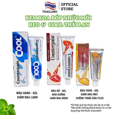 Dầu xoa bóp Counterpain 60gr Fata - Cao Thái Lan giảm đau nhanh, chỉ 79.500đ