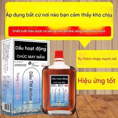 Dầu Xoa Bóp Đau Nhức Xương Khớp HongKong 50ml - Giảm Đau Cổ Vai Gáy 79.000đ 4