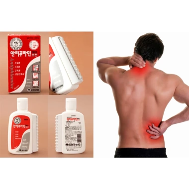 Dầu Xoa Bóp Hàn Quốc Chai Đỏ - Dầu Gió Nóng Xương Khớp, Con Lăn Massage, Giá 80.000đ 3 Dầu Xoa Bóp Hàn Quốc Chai Đỏ - Dầu Gió Nóng Xương Khớp, Con Lăn Massage, Giá 80.000đ 3