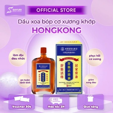 Dầu Xoa Bóp HONGKONG 50ml - Giảm Đau Nhức Xương Khớp, Cổ, Vai Gáy, Nhanh Chóng, Giá 173k 3 Dầu Xoa Bóp HONGKONG 50ml - Giảm Đau Nhức Xương Khớp, Cổ, Vai Gáy, Nhanh Chóng, Giá 173k 3