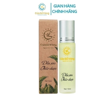 Dầu Xoa Thảo Dược Cửa Sổ Vàng – Giảm Cân, Giảm Mỡ Bụng Nhanh, Giá Chỉ 100.000₫, An Toàn, Tự Nhiên 2