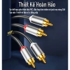 Dây 2RCA Hoa Sen Đầu Hợp Kim Nhôm Jack Mạ Vàng 24K Cao Cấp NYT - Giá 90.000 4