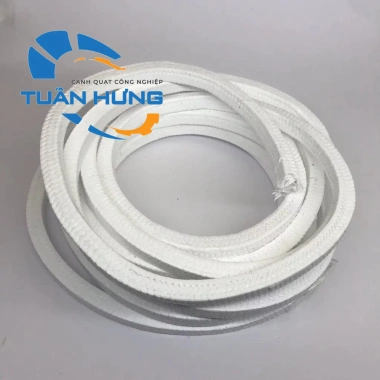 Dây amiang chèn tết Teflon, gioăng vuông 4x4‑20x20 bán mét – Giá 30.000₫ giảm