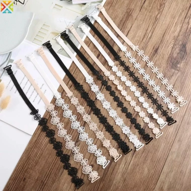 Dây áo lót hoa trong suốt có thể điều chỉnh - Thời trang quyến rũ, giá 38.310₫