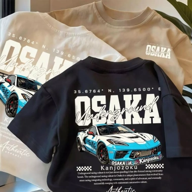 Dây áo Osaka size 3-12 graffiti siêu xe trẻ em - Giảm 50% chỉ 143.332 VND