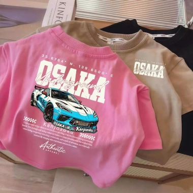 Dây áo Osaka size 3-12 graffiti siêu xe trẻ em - Giảm 50% chỉ 143.332 VND