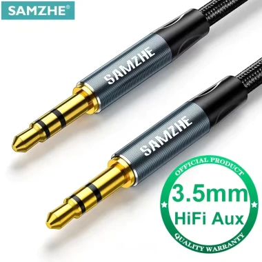 Dây Audio 3.5mm UGREEN mạ vàng 24K TPE cao cấp 1 ra 1, Cáp AV chính hãng, bảo hành 18 tháng - Giá 55.000 VND