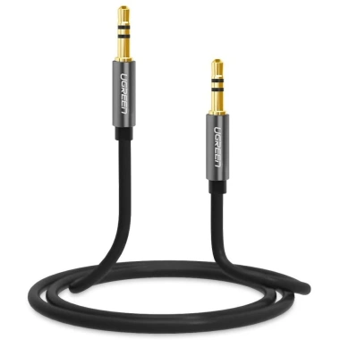 Dây Audio 3.5mm UGREEN mạ vàng 24K TPE cao cấp 1 ra 1, Cáp AV chính hãng, bảo hành 18 tháng - Giá 55.000 VND