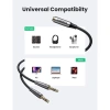 Dây Audio UGREEN AV140 3.5mm sang Mic & Tai nghe, cắm mạ vàng, bảo hành 18t, 76.000₫ 6