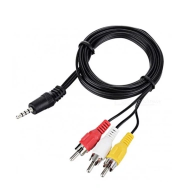 Dây AV Jack 3.5mm 2 đầu 3 đầu - Kết nối âm thanh đa năng, giá chỉ 19.000 VND