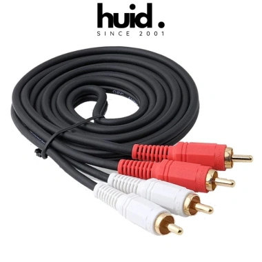 Dây AV màu đen Hai Đầu Hoa Sen Trắng Đỏ 3m - Giá chỉ 19.000 VNĐ Dây AV màu đen Hai Đầu Hoa Sen Trắng Đỏ 3m - Giá chỉ 19.000 VNĐ